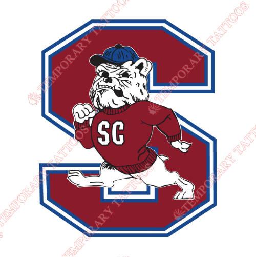 South Carolina State Bulldogs Customize Temporary Tattoos Stickers NO.6202